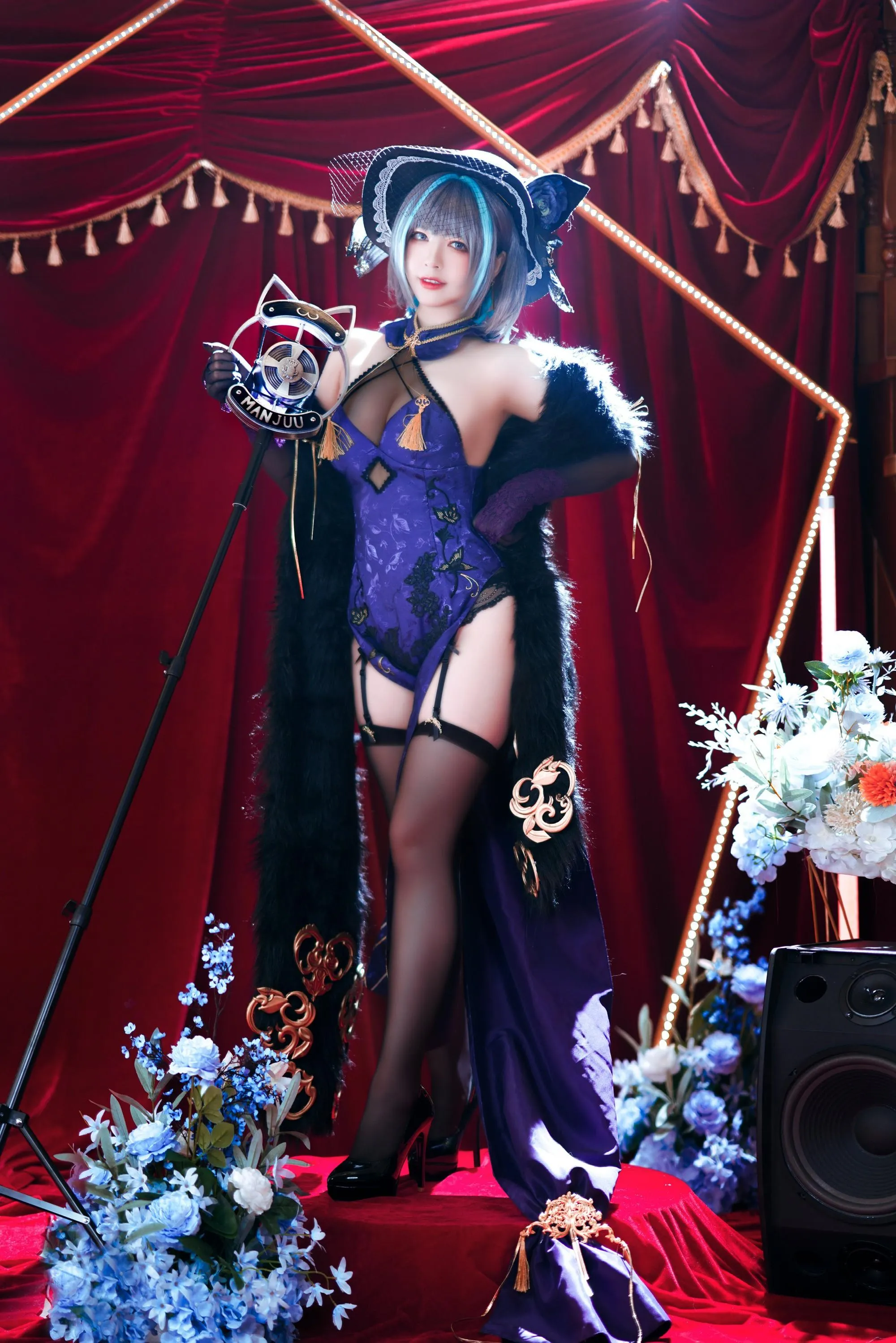 半半子 – NO.52 柴郡旗袍 [44P]插图5